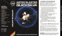 Astro Blaster ZX Spectrum US box art